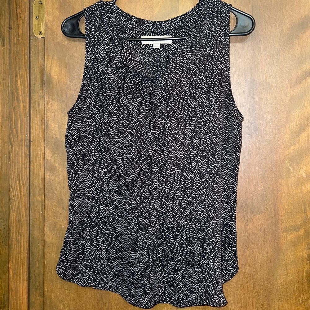 Loft blouse with button up front